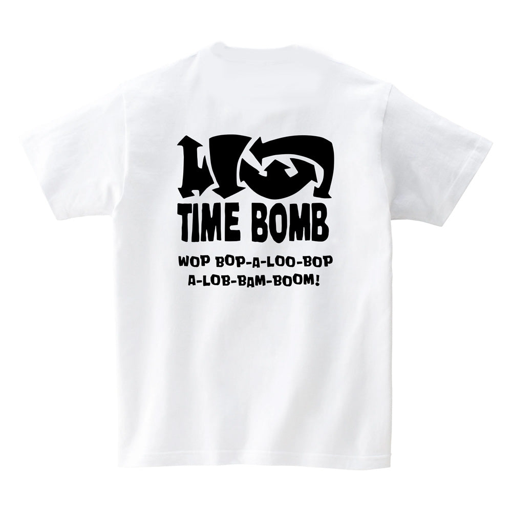 TIME BOMB RECORDS - TIME BOMB RECORDS Logo T-Shirt /タイムボム・レコーズ・ロゴ・Tシャツ (白)