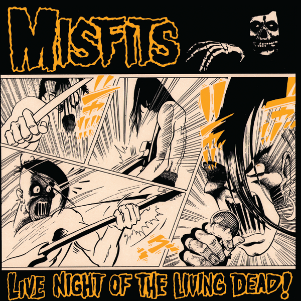 MISFITS (ミスフィッツ) - Live Night Of The Living Dead! (EU 限定プレス再発 LP/ New)