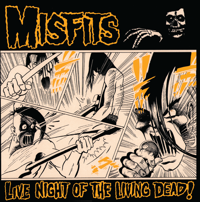 MISFITS (ミスフィッツ)  - Live Night Of The Living Dead! (EU 限定プレス再発 LP/ New)