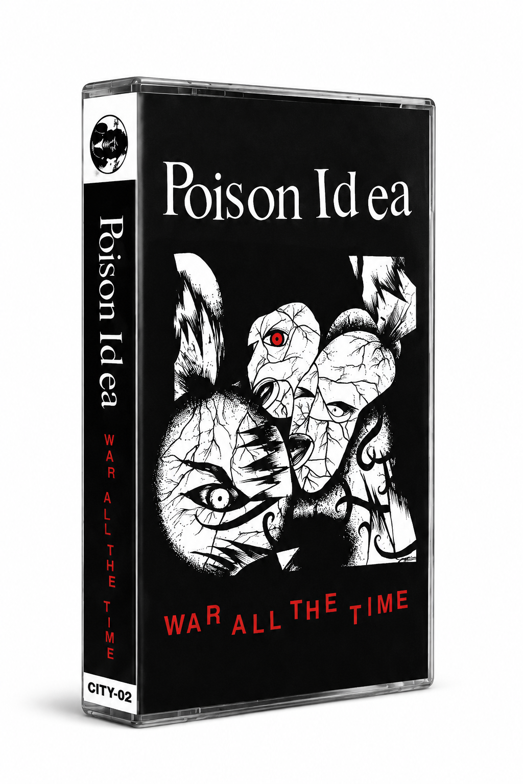 POISON IDEA (ポイズン・アイデア)  - War All The Time (US「正規」限定再発カセット / New) '87年セカンドアルバム！