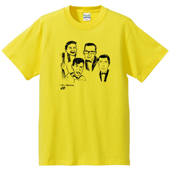 JACKIE & THE CEDRICS (ジャッキー・アンド・ザ・セドリックス )  - "Portrait” T-Shirt (Japan 限定＜ポートレート＞ Tシャツ [ Yellow（黄色）] /New)