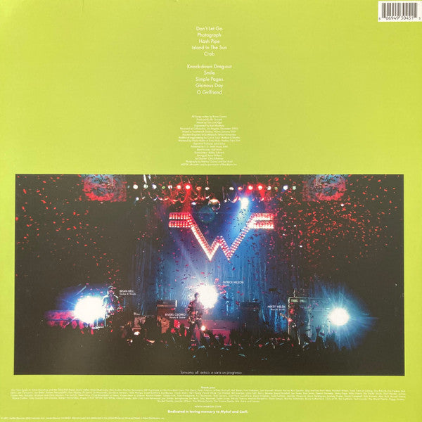 WEEZER (ウィーザー)  - S.T. [Green Album] (EU 限定復刻再発 LP/NEW)