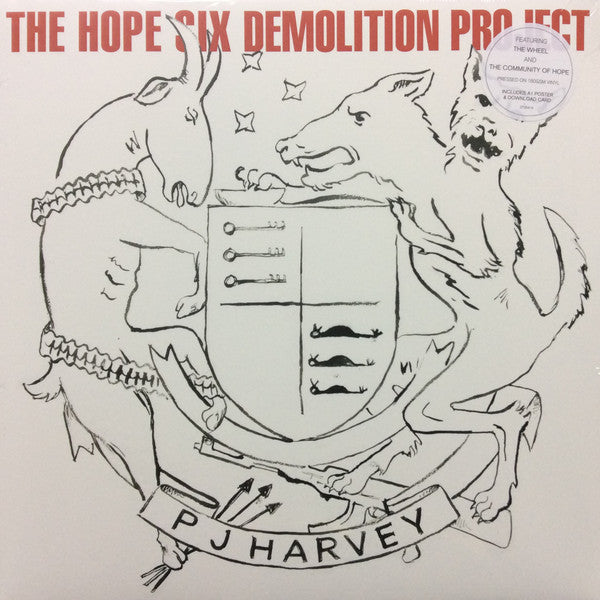 PJ HARVEY (PJハーヴェイ)  - The Hope Six Demolition Project (EU Limited Reissue 180g LP+Poster/NEW)