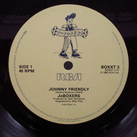 JoBOXERS - Johnny Friendly (UK Ltd.12"/Fold-Up CVR)