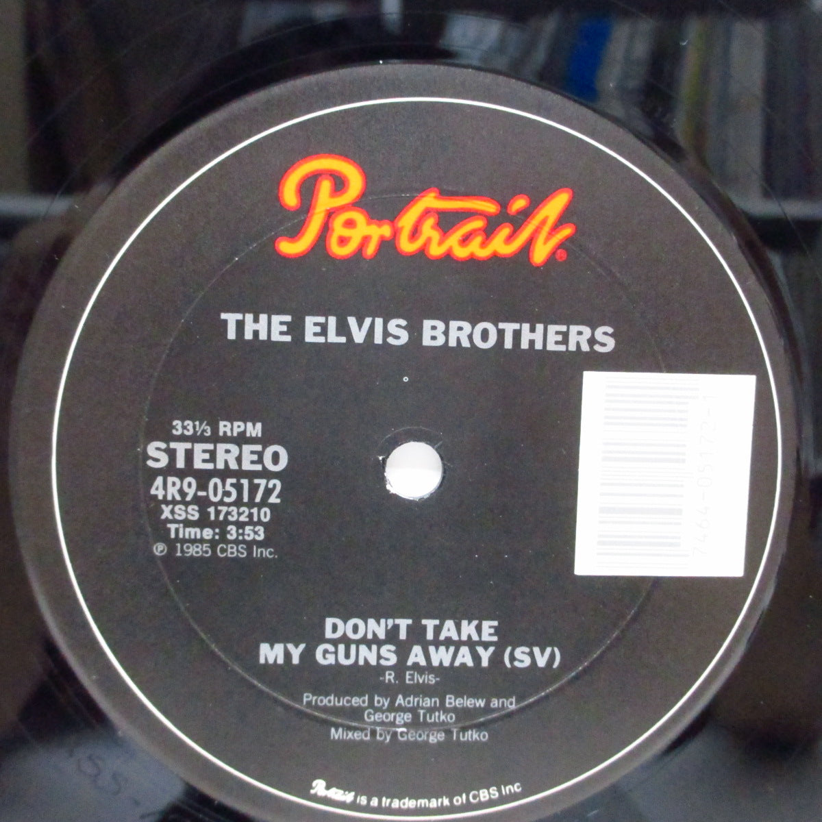 ELVIS BROTHERS, THE (ジ・エルヴィス・ブラザーズ)  - Don't Take My Guns Away (US Orig.12"/Promo Stamped CVR)