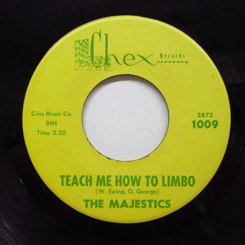 MAJESTICS  - Teach Me How To Limbo / Baby (Orig)