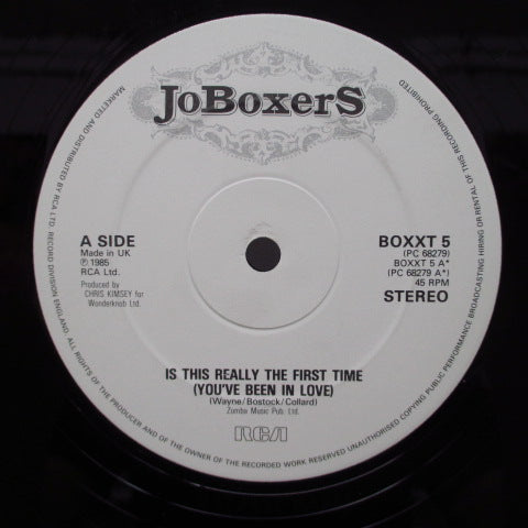 JoBOXERS - Is This Really The First Time (UK Orig.12")