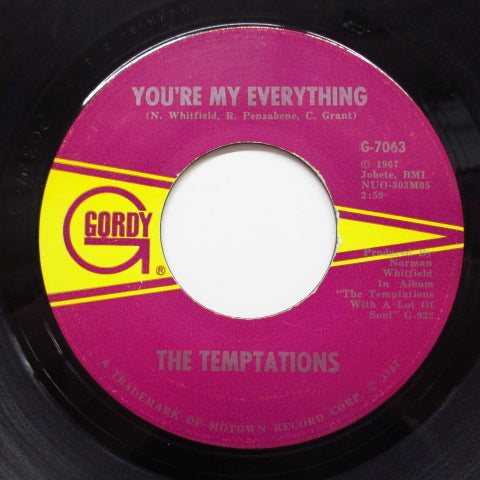 TEMPTATIONS - You're My Everything (Orig)