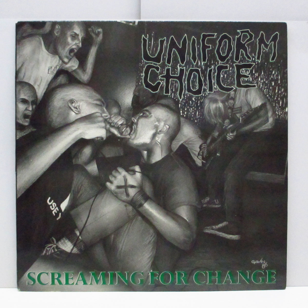 UNIFORM CHOICE (ユニフォーム・チョイス)  - Screaming For Change (US Re LP+Insert/Green Logo CVR)