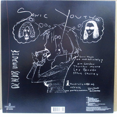 SONIC YOUTH-Whore's Moaning OZ '93 Tour Edition (OZ Ltd.Blue Vinyl 12 ")