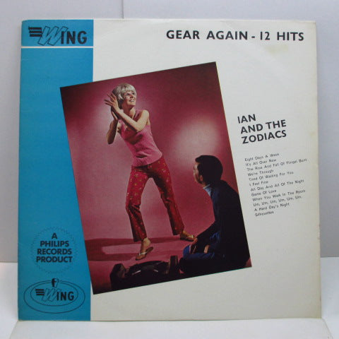 IAN & THE ZODIACS - Gear Again-12 Hits (UK Orig.Mono LP)