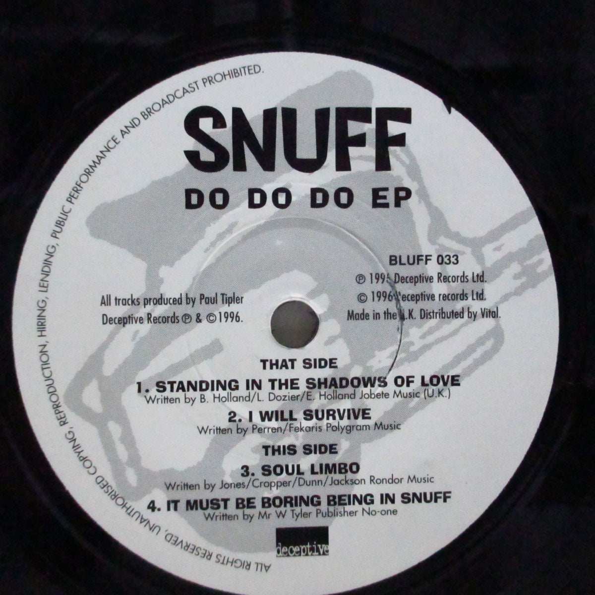 SNUFF (スナッフ)  - Do Do Do EP (UK オリジナル 7"EP))