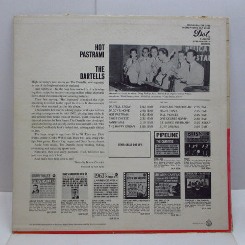 DARTELLS - Hot Pastrami ! (US Orig.Mono LP)