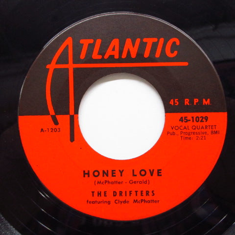 DRIFTERS (CLYDE McPHATTER & THE) - Honey Love (2nd Press Black & Red Label)