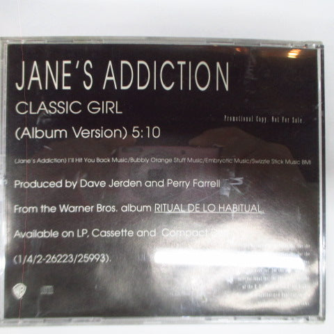 JANE'S ADDICTION (ジェーンズ・アディクション)  - Classic Girl (US プロモ CD)