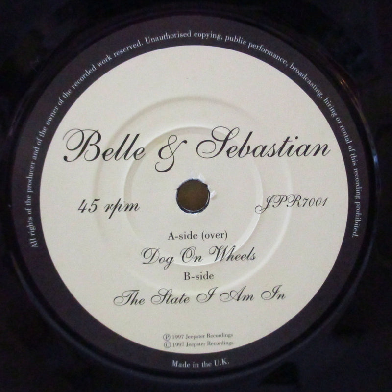 BELLE & SEBASTIAN (ベル・アンド・セバスチャン)  - Dog On Wheel (UK オリジナル 7"+光沢ジャケ)