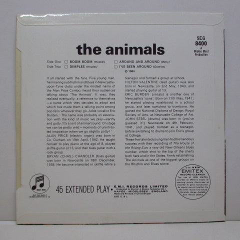 ANIMALS (アニマルズ) - The Animals (UK Orig.MONO EP)