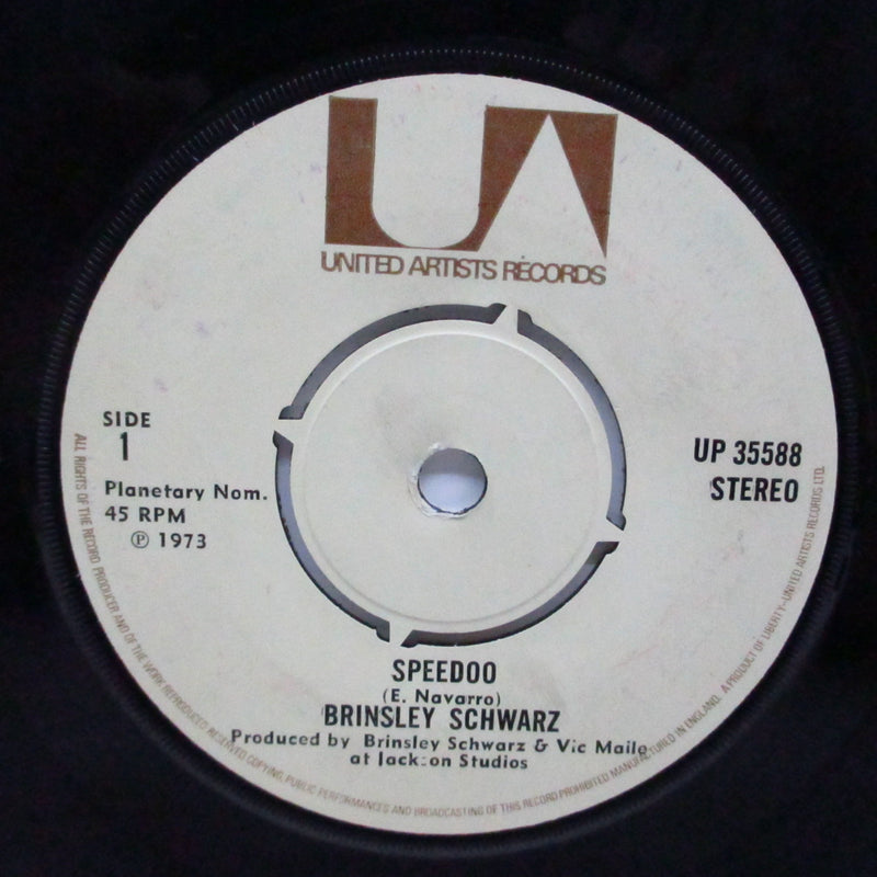 BRINSLEY SCHWARZ (ブリンズリー・シュウォーツ)  - Speedoo (UK オリジナル 7"+CS)