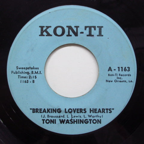 TONI WASHINGTON - Breaking Lovers Hearts (Orig)