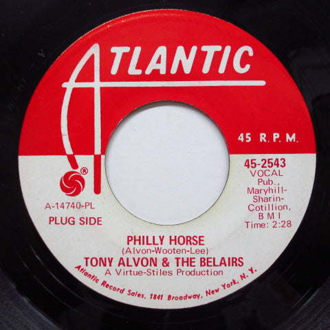 TONY ALVON & THE BELAIRS - Philly Horse (Promo)