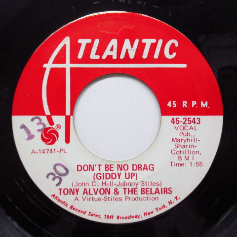 Tony ALVON & THE BELAIRS - Philly Horse (Promo)