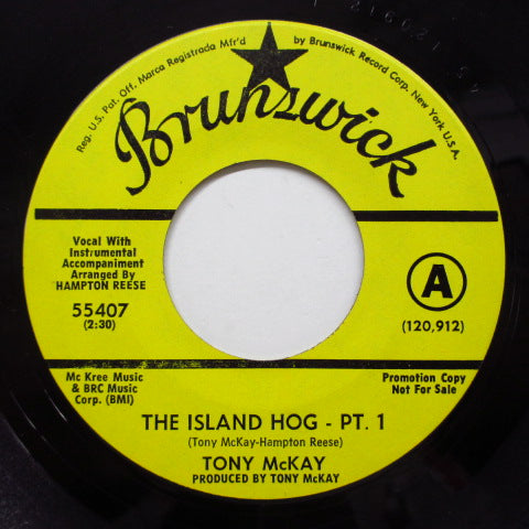 TONY McKAY - The Island Hog (Part.1&2) (Promo)