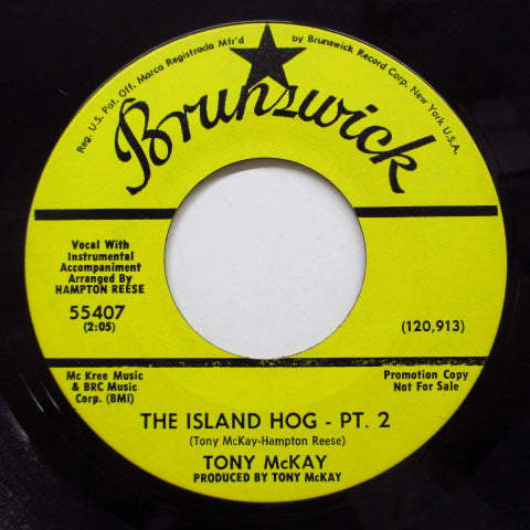 TONY McKAY-The Island Hog (Part.1 & 2) (Promo)