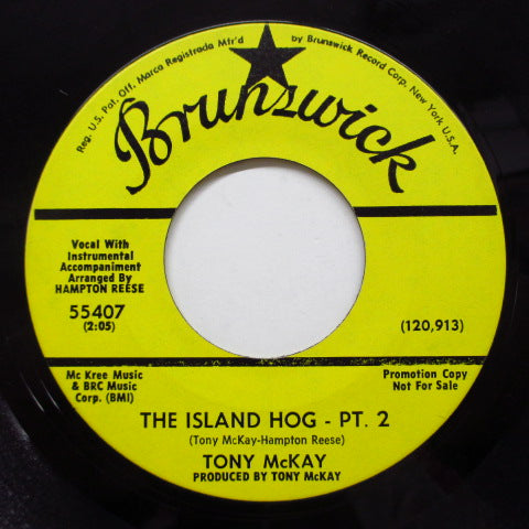 TONY McKAY - The Island Hog (Part.1&2) (Promo)