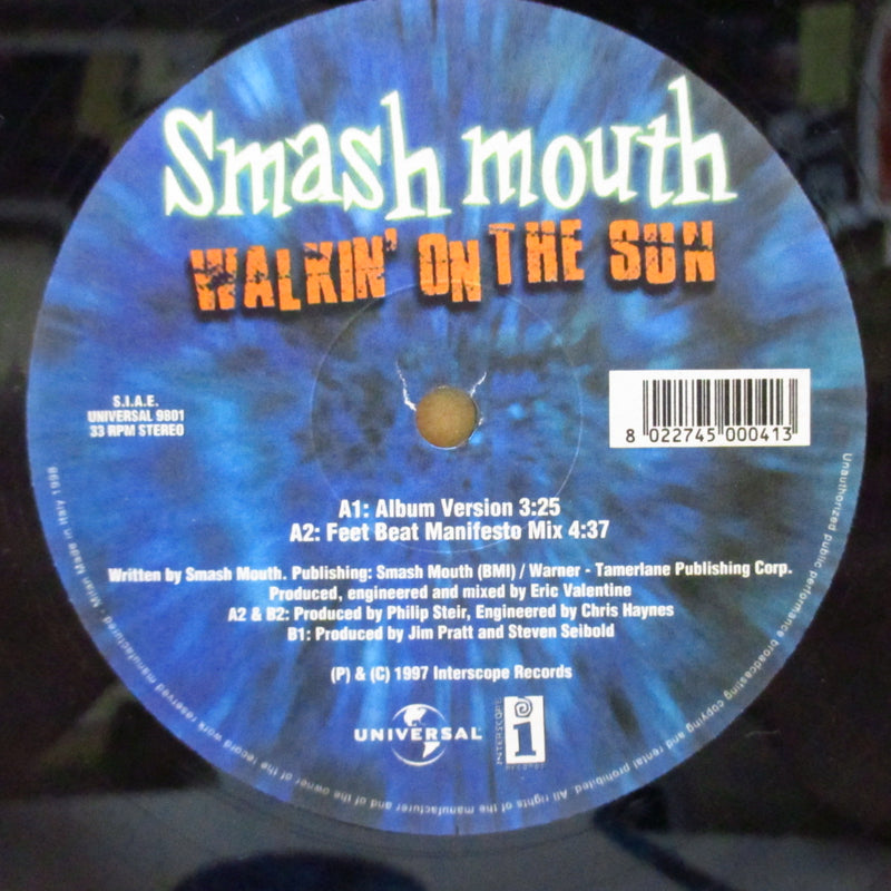 SMASH MOUTH (スマッシュ・マウス)  - Walkin' On The Sun (Italy Orig.12")