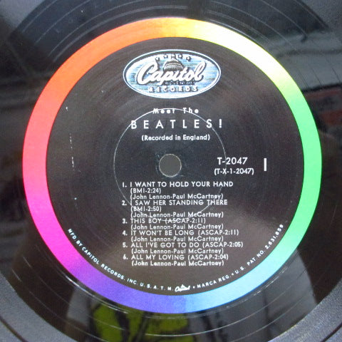 BEATLES (ビートルズ)  - Meet The Beatles ! (US Orig.Mono LP)