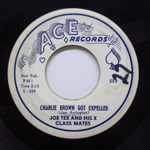 JOE TEX - Charlie Brown Got Expelled