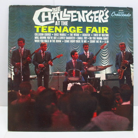 CHALLENGERS - The Challengers At The Teenage Fair (US Promo Mono LP)