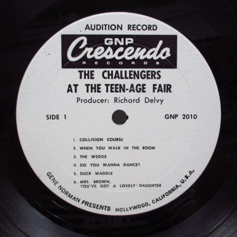 CHALLENGERS - The Challengers At The Teenage Fair (US Promo Mono LP)