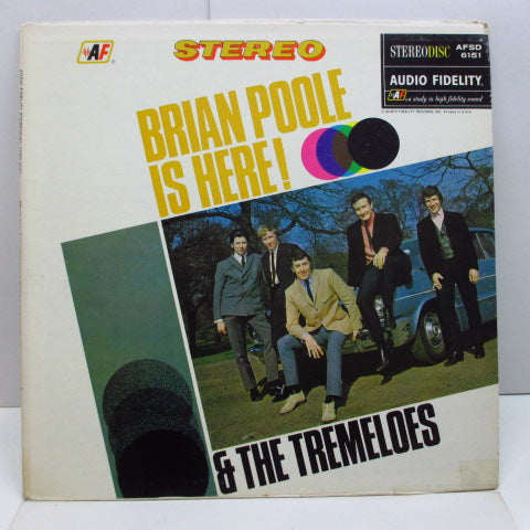 BRIAN POOLE & THE TREMELOES - Brian Poole Is Here ! (US Orig.Stereo LP)