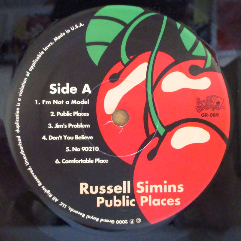 RUSSELL SIMINS (ラッセル・シミンズ)  - Public Places (US Orig.LP)
