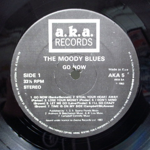 MOODY BLUES (ムーディー・ブルース)  - Go Now (UK Orig.LP)