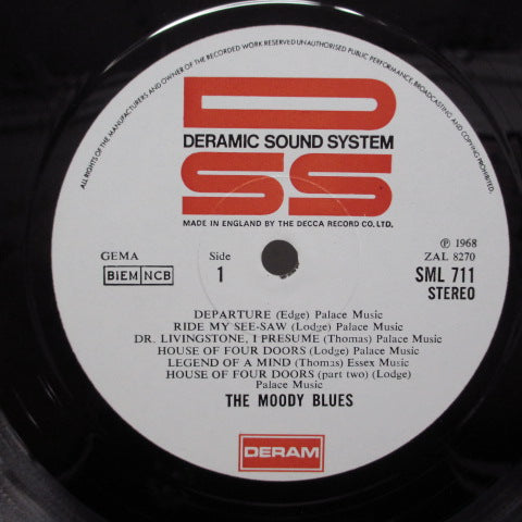 MOODY BLUES - In Search Of The Lost Chord (UK:2nd Press Stereo/裏ジャケ穴無し)