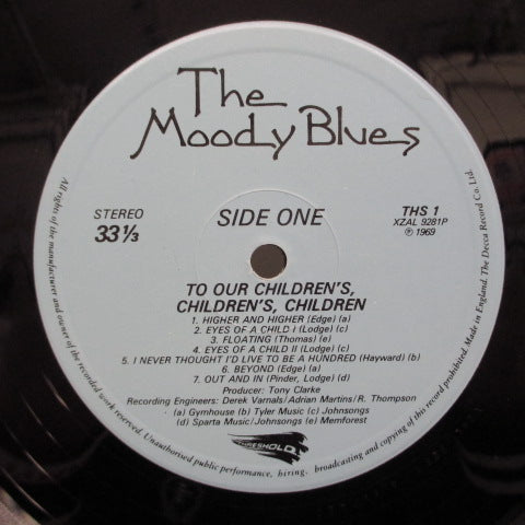 MOODY BLUES (ムーディー・ブルース)  - To Our Children's Children's Children (UK 80's Re LP/GS)