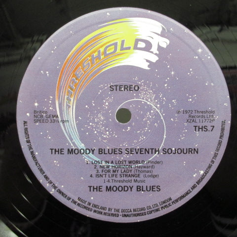 MOODY BLUES - Seventh Sojourn (UK:80's Re)