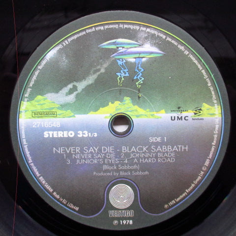 BLACK SABBATH (ブラック・サバス) - Never Say Die (EU Reissue LP/2716548)