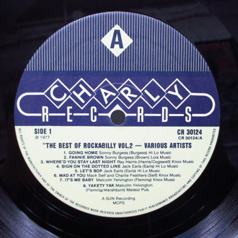 V.A. - The Best Of Sun Rockabilly Vol.2 (UK 80's Re Mono LP)