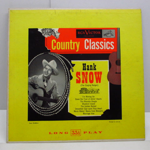 HANK SNOW - Country Classics (US Orig.Mono 10" LP)