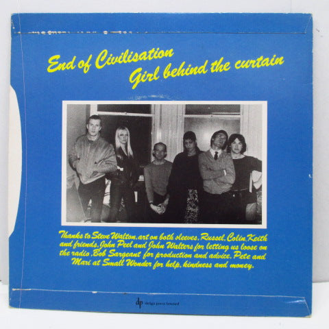 MOLESTERS, THE - End Of Civilisation (UK Orig.7")