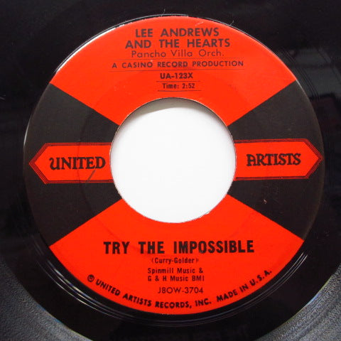 LEE ANDREWS & THE HEARTS - Nobody's Home / Try The Impossible
