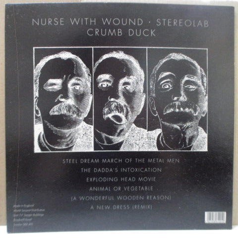 NURSE WITH WOUND / STEREOLAB (ナース・ウィズ・ウーンド / ステレオラブ) -Crumb Duck (UK 50枚限定再発ピンクヴァイナル LP+Insert/New 廃盤)