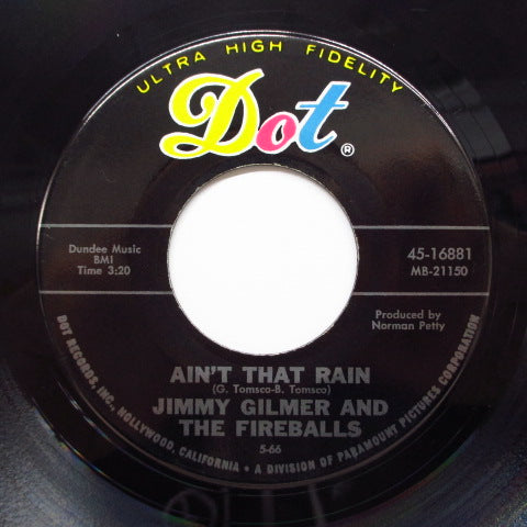 JIMMY GILMER AND THE FIREBALLS-All I Do Is Dream Of You (Orig)