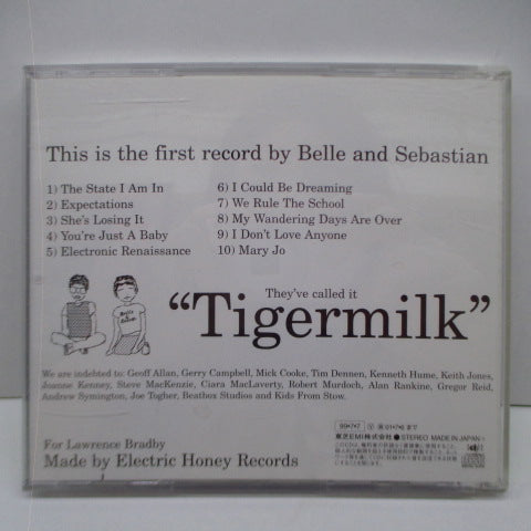 BELLE & SEBASTIAN - Tigermilk (Japan Orig.CD)