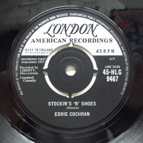 EDDIE COCHRAN - Stockin's 'n' Shoes (UK Orig.7"+CS)