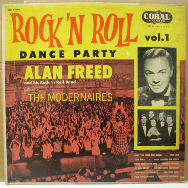 ALAN FREED & HIS R&R BAND (アラン・フリード) - Rock'n'Roll Dance Party Vol.1 (US  Orig.Mono LP)