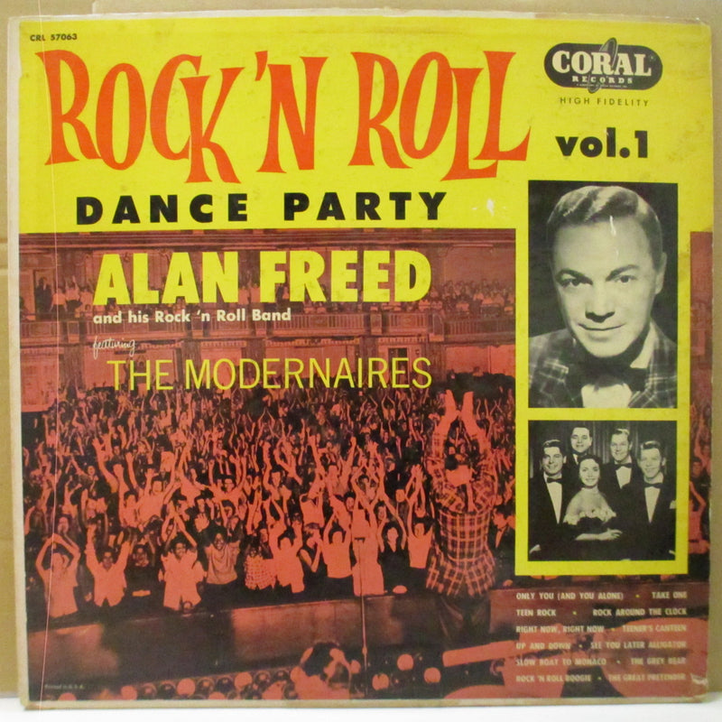 ALAN FREED & HIS R&R BAND  (アラン・フリード)  - Rock'n'Roll Dance Party Vol.1 (US Orig.Mono LP)